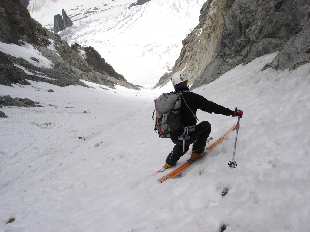 Couloir Ouest du Col Emile Rey - Jérémy Janody - Guide de haute-montagne