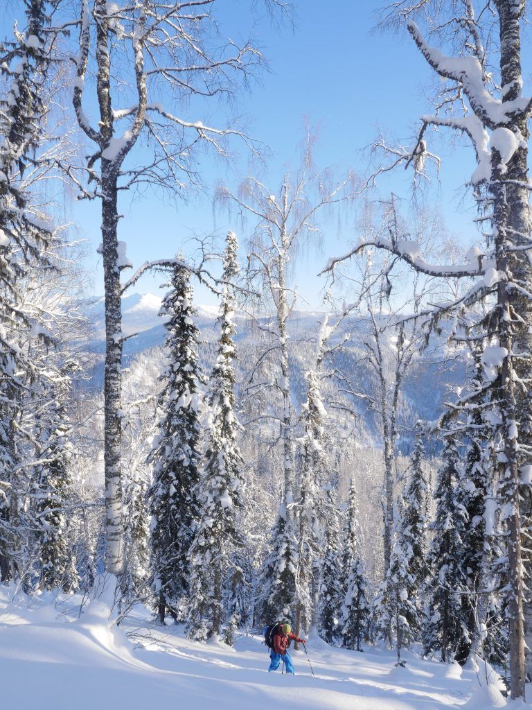 Ski de rando en Sibérie