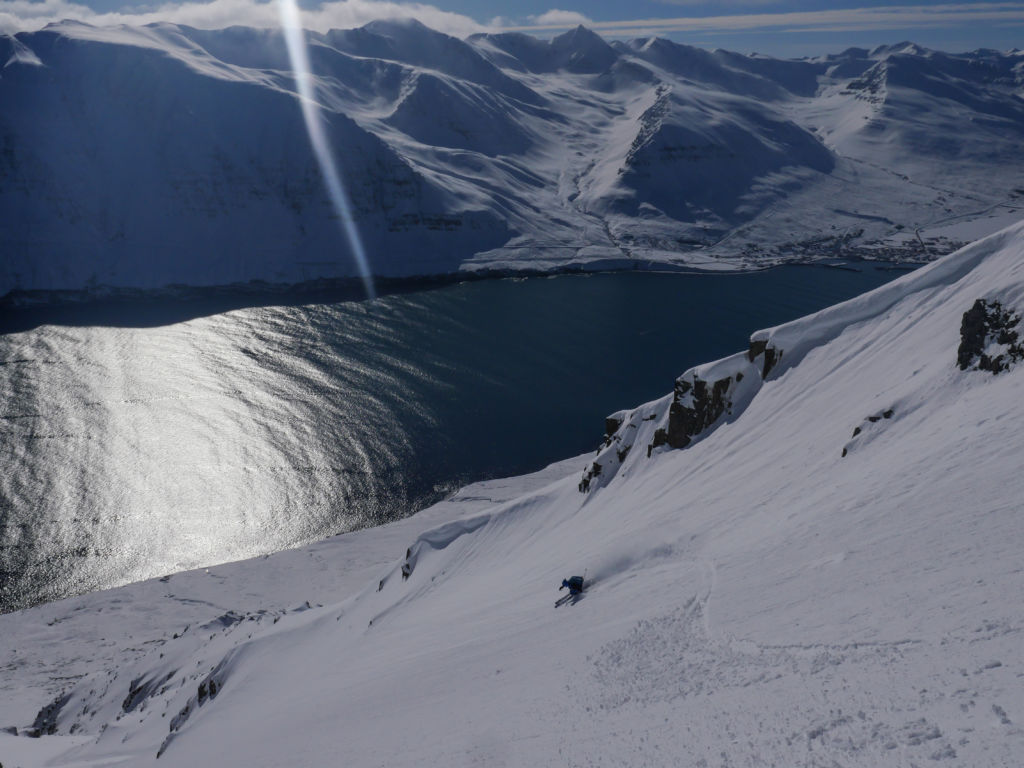 Islande ski de pente