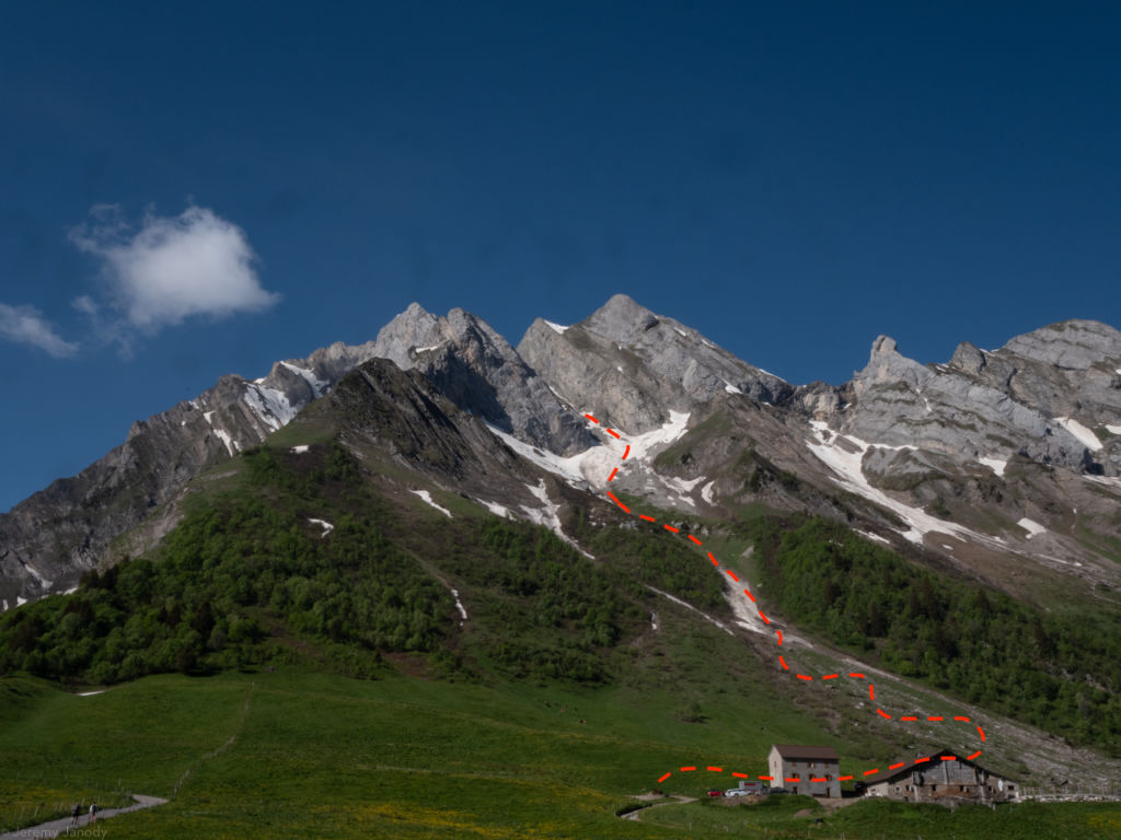 Arête à Marion-Massif des Aravis