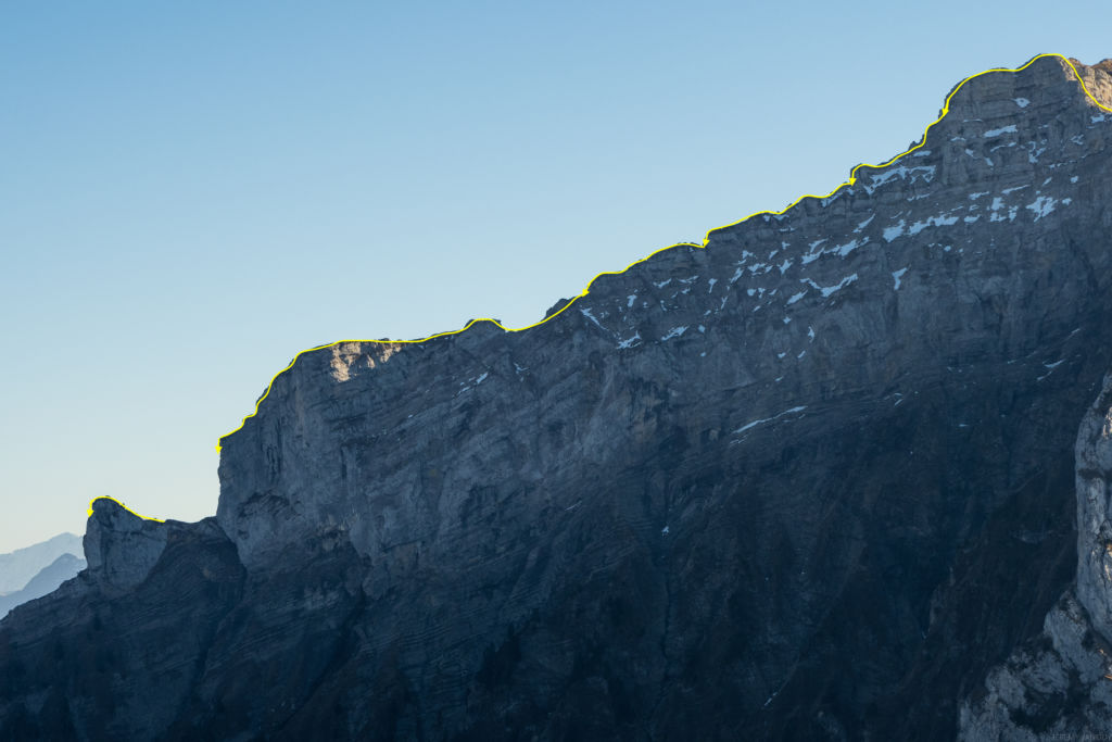 Tournette-Intégrale des arêtes nord