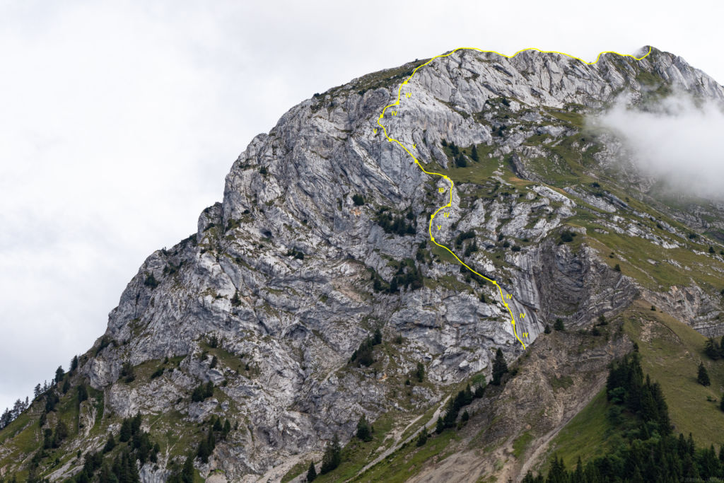 La Tournette (2350m) - Intégrale des Arêtes Nord 