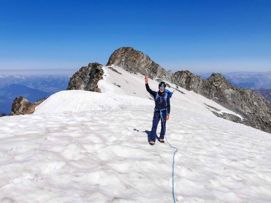 Sur le glacier 